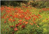 John Ottis Adams In Poppyland painting